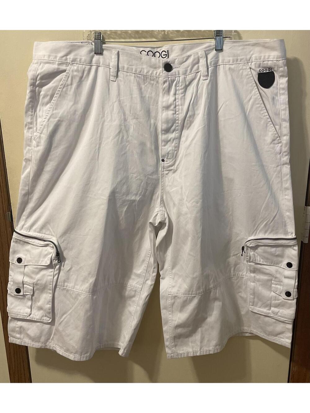 COOGI‎ Mens Cargo Shorts Size 46 Urban Streetwear Hip Hop Vintage NWT